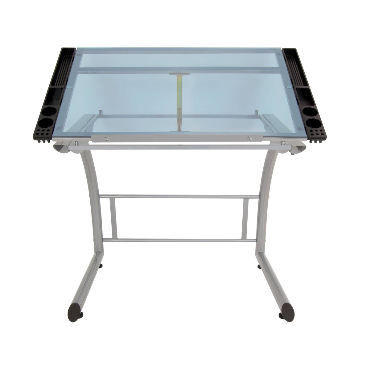 Triflex Drawing Table, Silver/Blue A3124