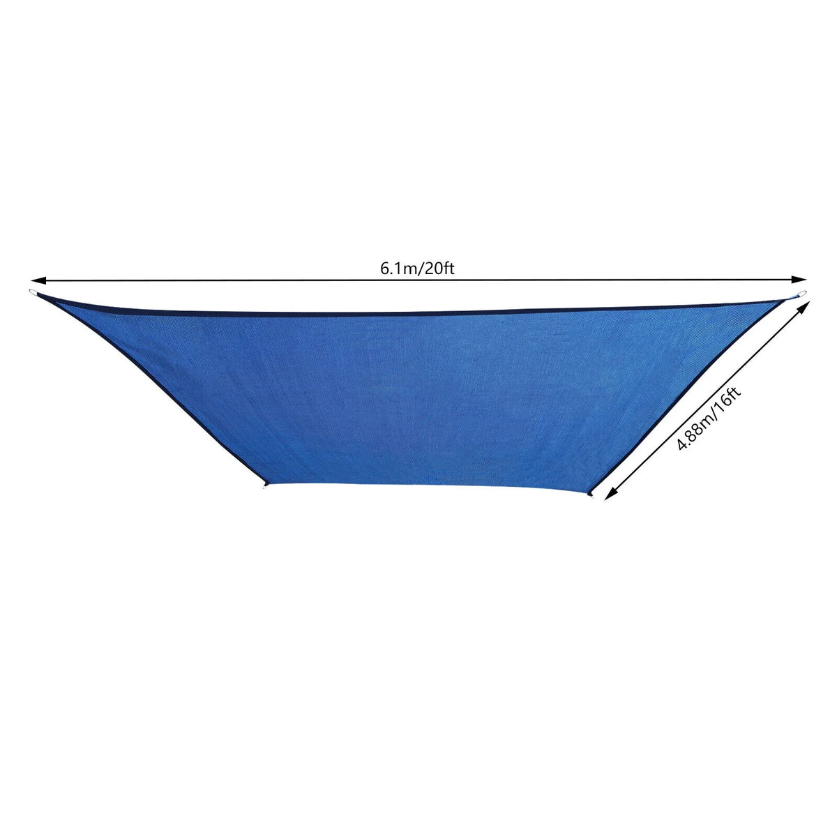 16' x 20' Sun Shade Net Mesh Tarp with Grommets Shade Cloth E35250
