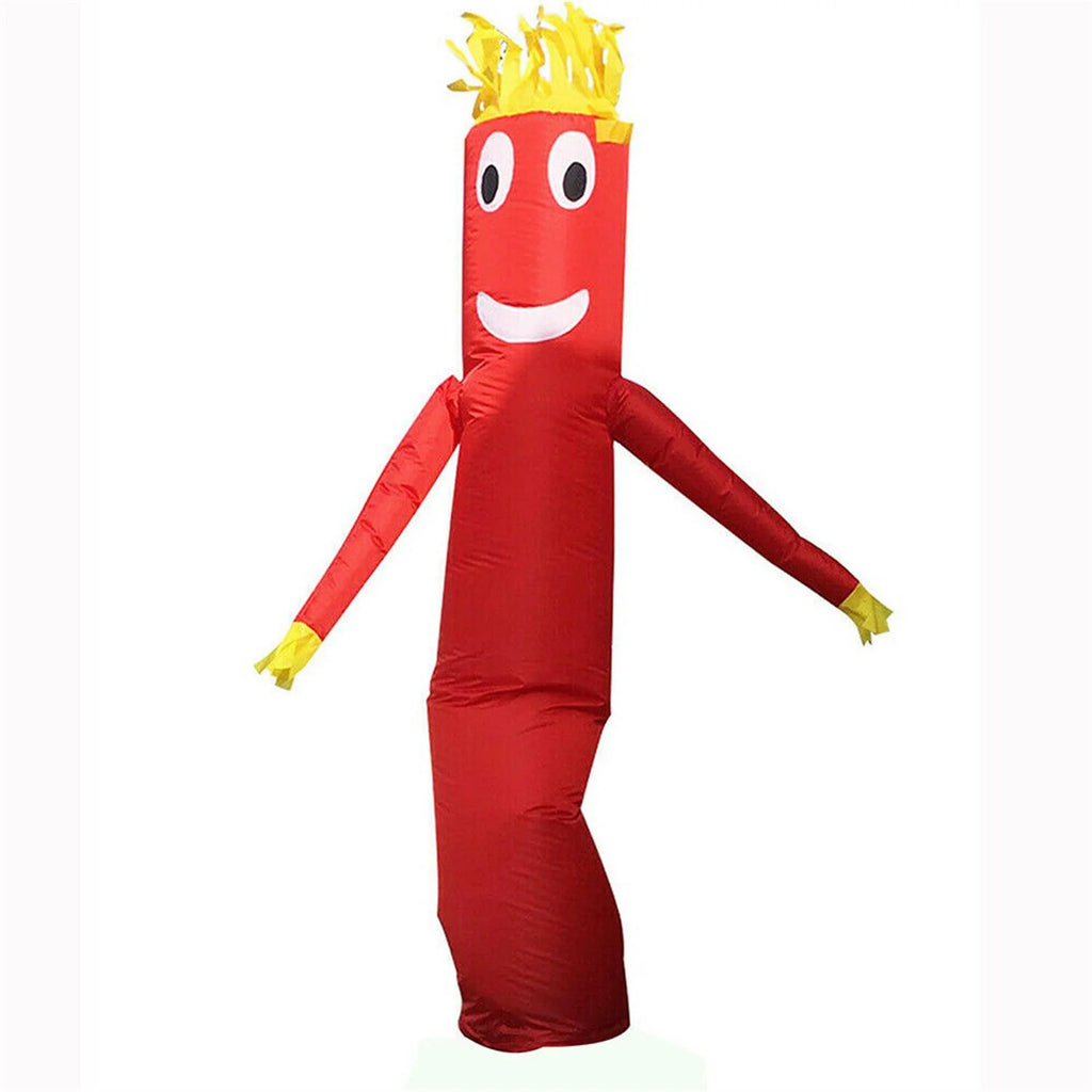 10ft Inflatable Tube Man Set Red Air Wavy Dancer Doll H972317