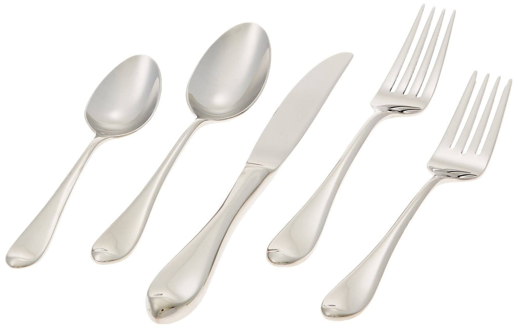 45 Piece Stainless Flatware Set, Service for 8 V634839