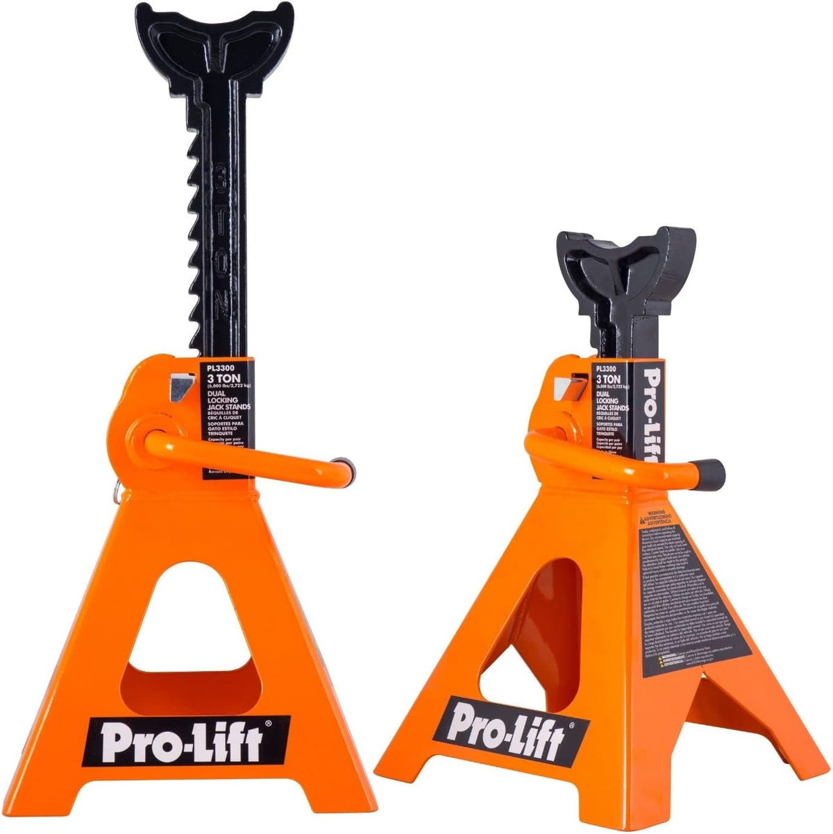 Double Pin Jack Stands - 3 Ton K707765