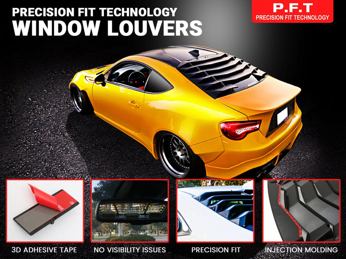 Rear Window Louver Wind Guard M49323