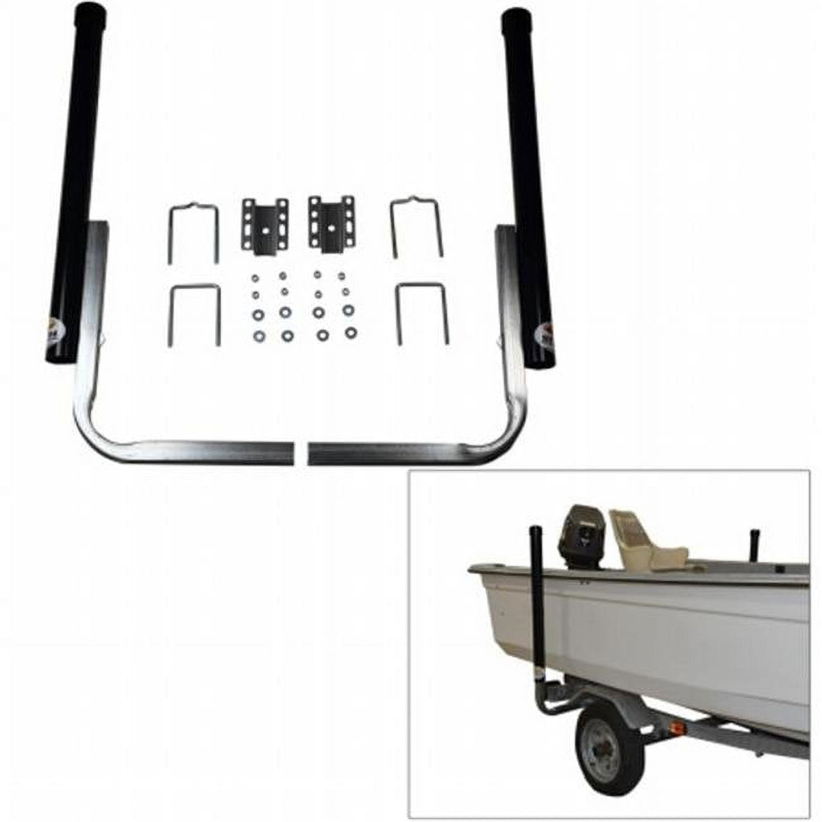 Black PVC Post Guide 40 in. Y19664