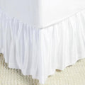 Dark Khaki Queen Dust Ruffle I99670