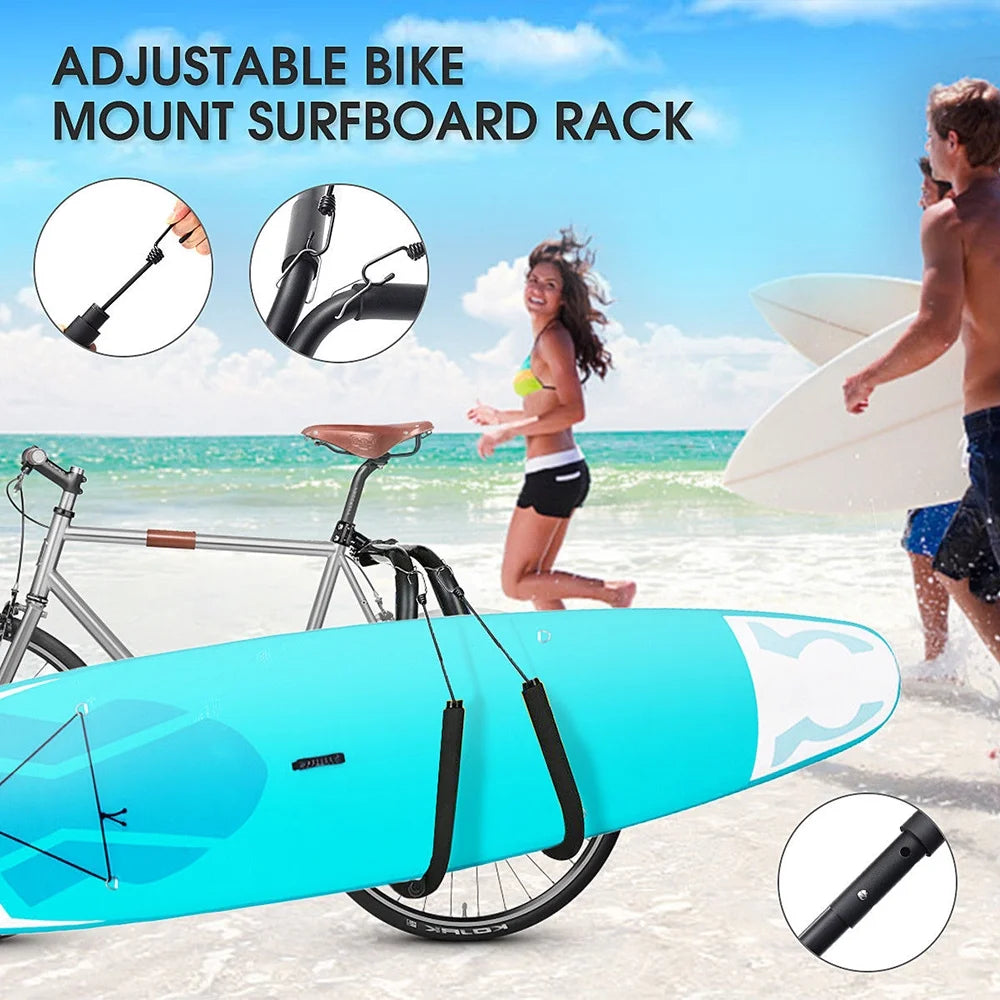 Surfboard Bicycles Carrier Rack Bike Skimboard Kiteboard Holder W8405