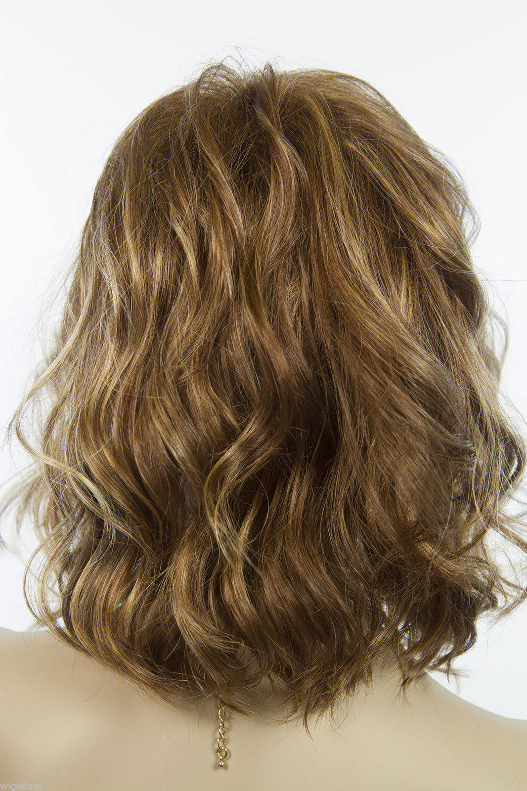 Dark Brown Wavy Lace Front Wig A7078