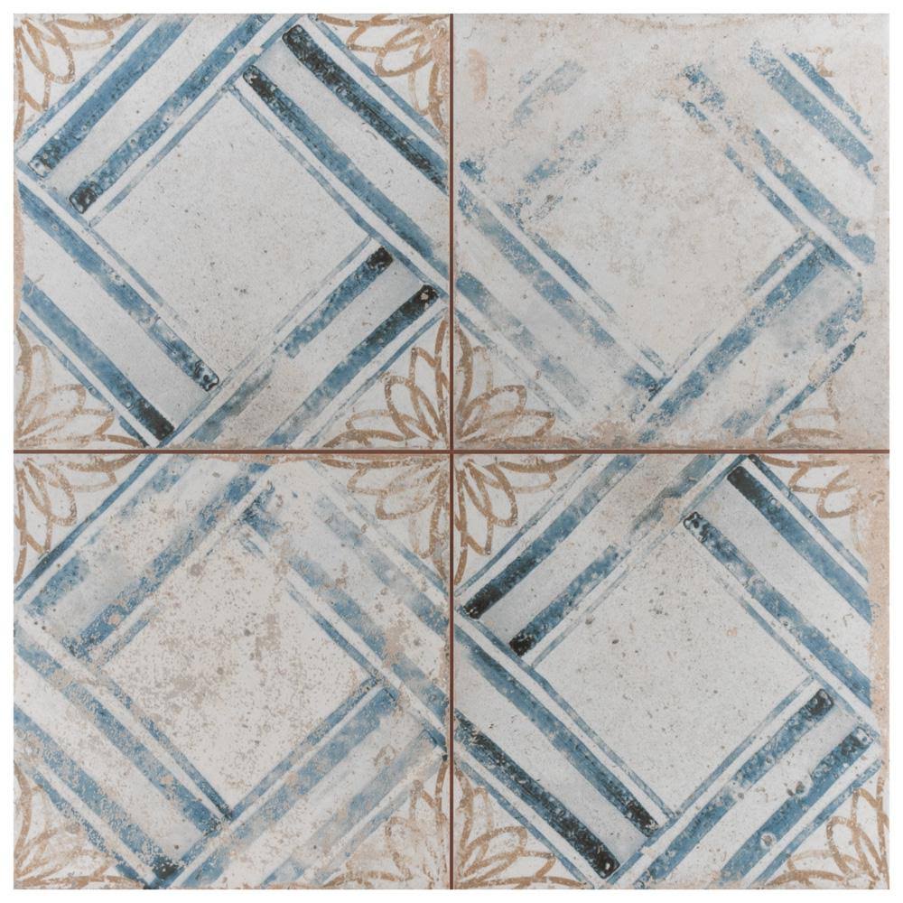 17-3/4 in. x 17-3/4 in. Ceramic Floor and Wall Tile X321441