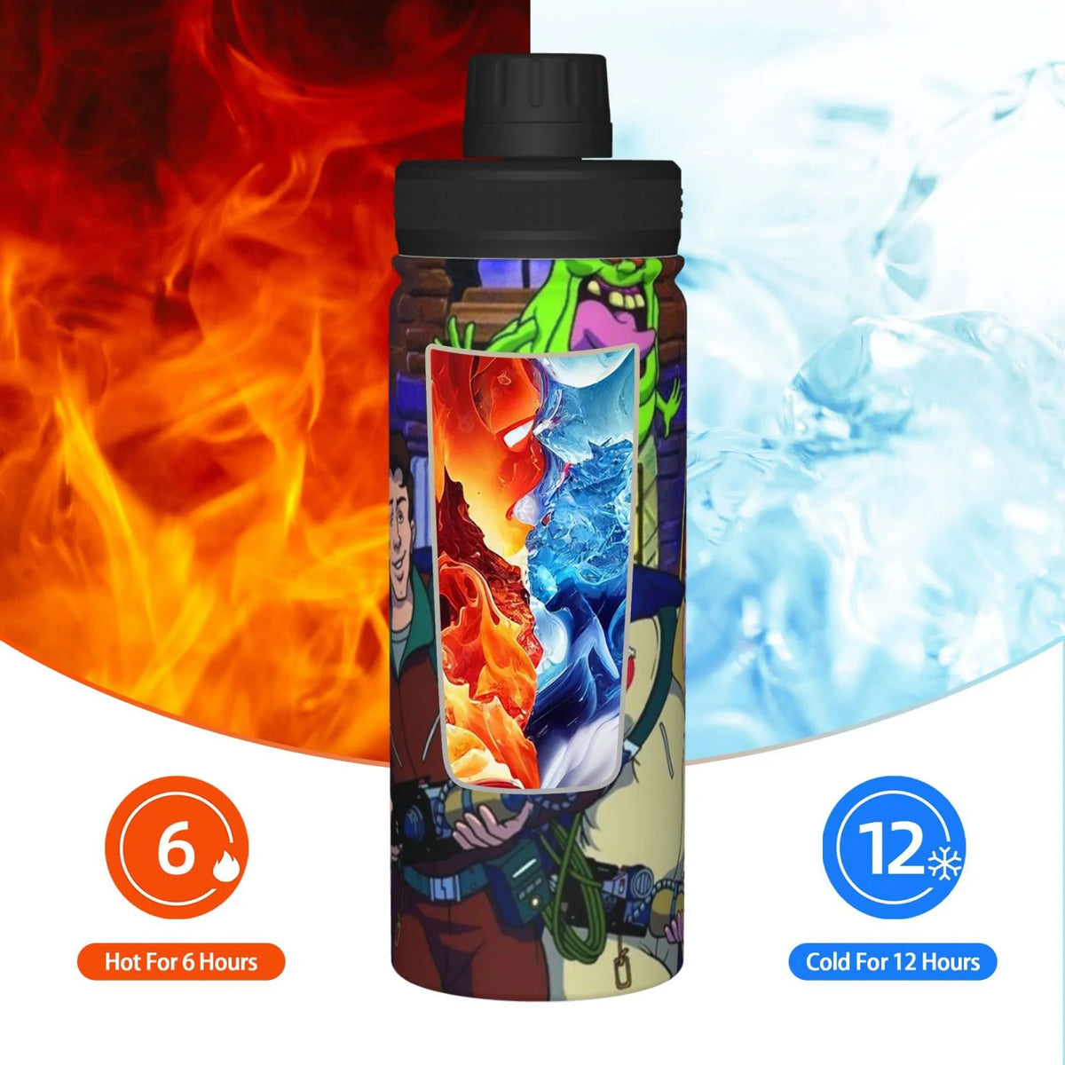 18OZ Stainless Steel Insulated Water Bottle E500
