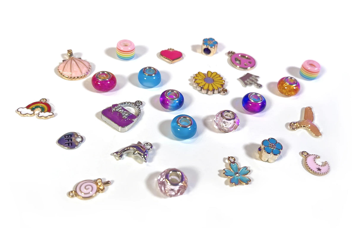Multicolor Charm Jewelry Craft Kit I15954