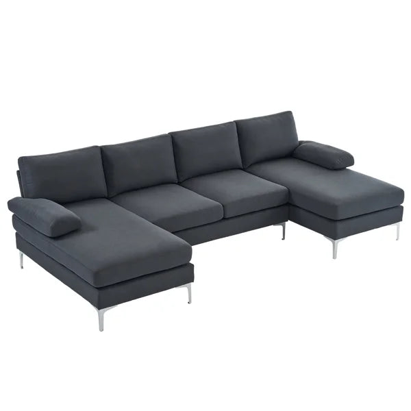 Modular Sofa Dark Gray O407127