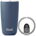 Stainless Steel Tumbler with Slide-Open Lid, 18 Fl Oz, Vacuum-Insulated Water Bottle M72517