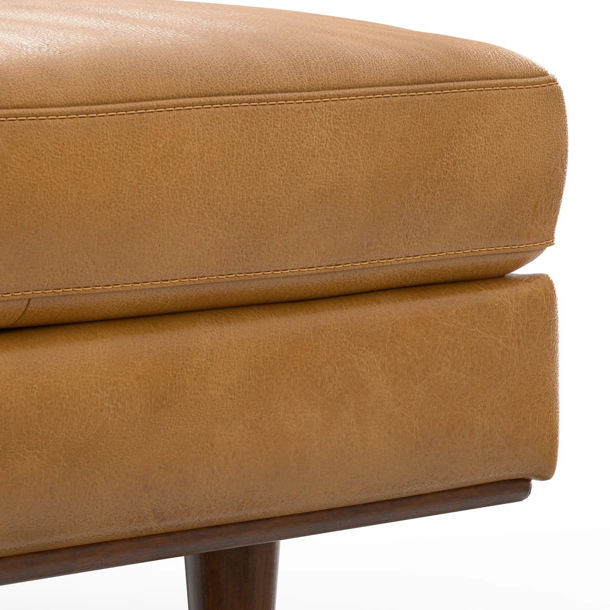 Genuine Leather Ottoman D773212