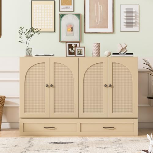 Gold Full Size Murphy Bed with Charging Station and Storage Drawer Q7716
