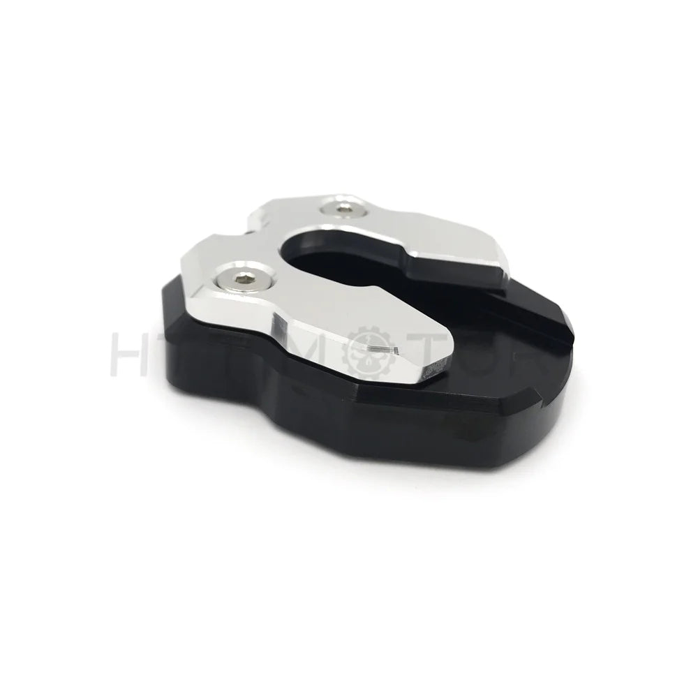 Black CNC Sidestand Foot Plate Kickstand Pad N805