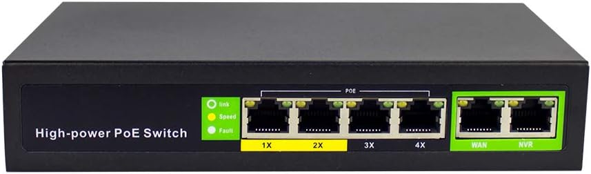 8 Port PoE Switch 10/100Mbps 125W Unmanaged G898741