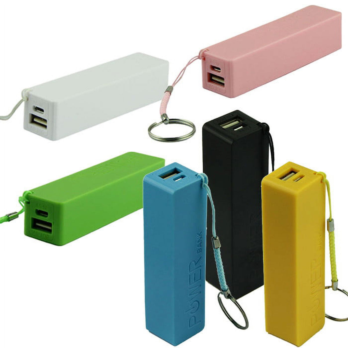 Portable Power Bank External Battery Charger with Key Chain Z7776