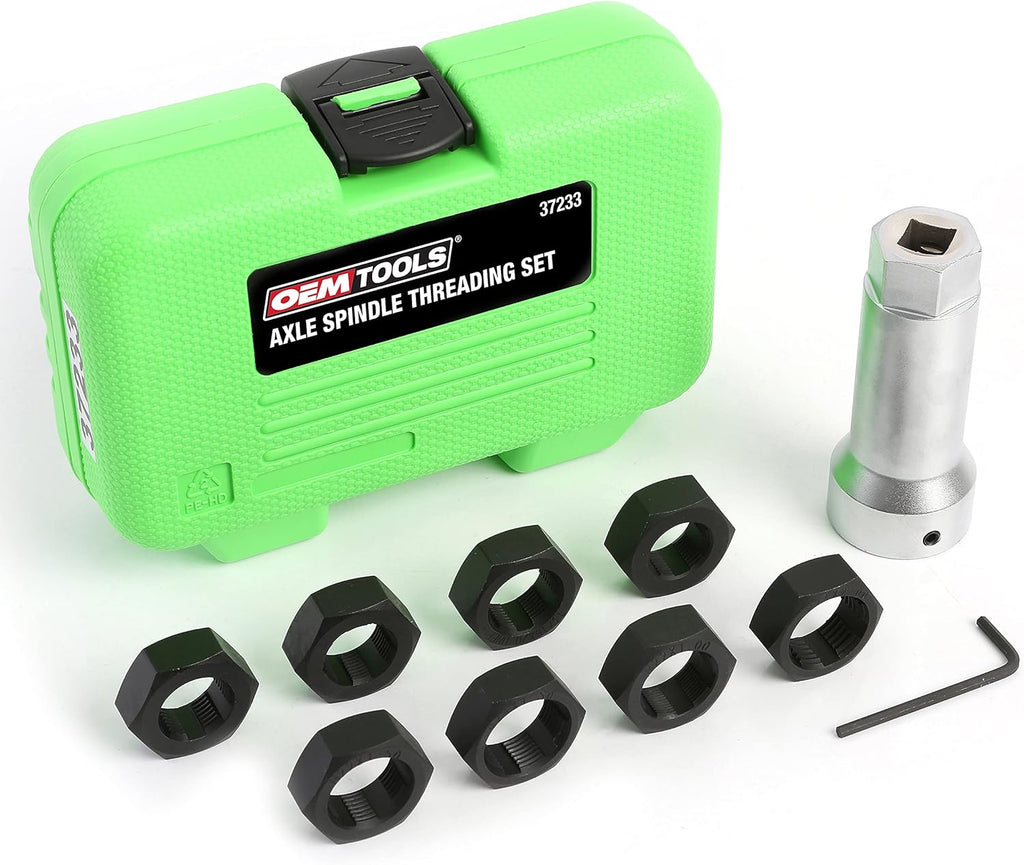 Axle Spindle Threading Set, Thread Chaser Set, Pack of 2 B207051