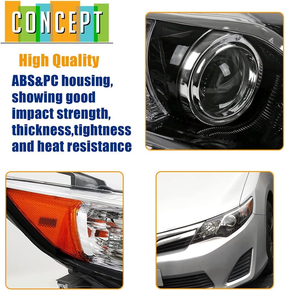 Black Projector Headlights V811682