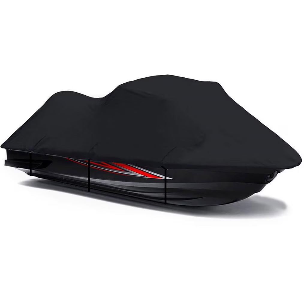 Black Jet Ski Cover for Yamaha Wave Runner VXR Pro 700 1993 1994 1995 1-2 Seater E2755