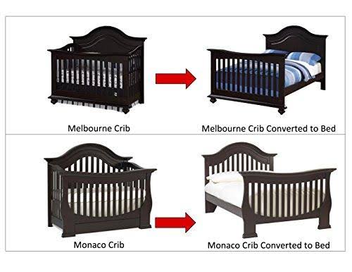 Solid Wood Full Size Conversion Kit Bed Rails W656