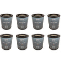 8.5 Inches Wet/Dry VAC Cartridge Filter 8 Pack O450335