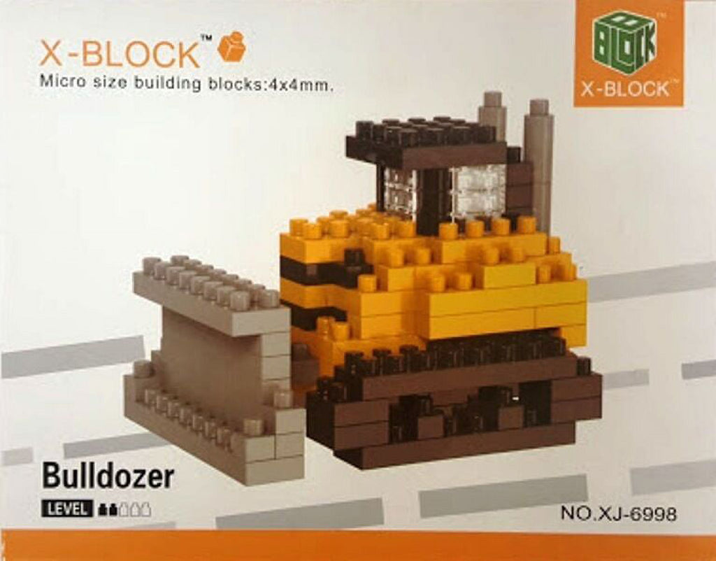 4 Sets Construction Truck Micro Size Blocks H11025