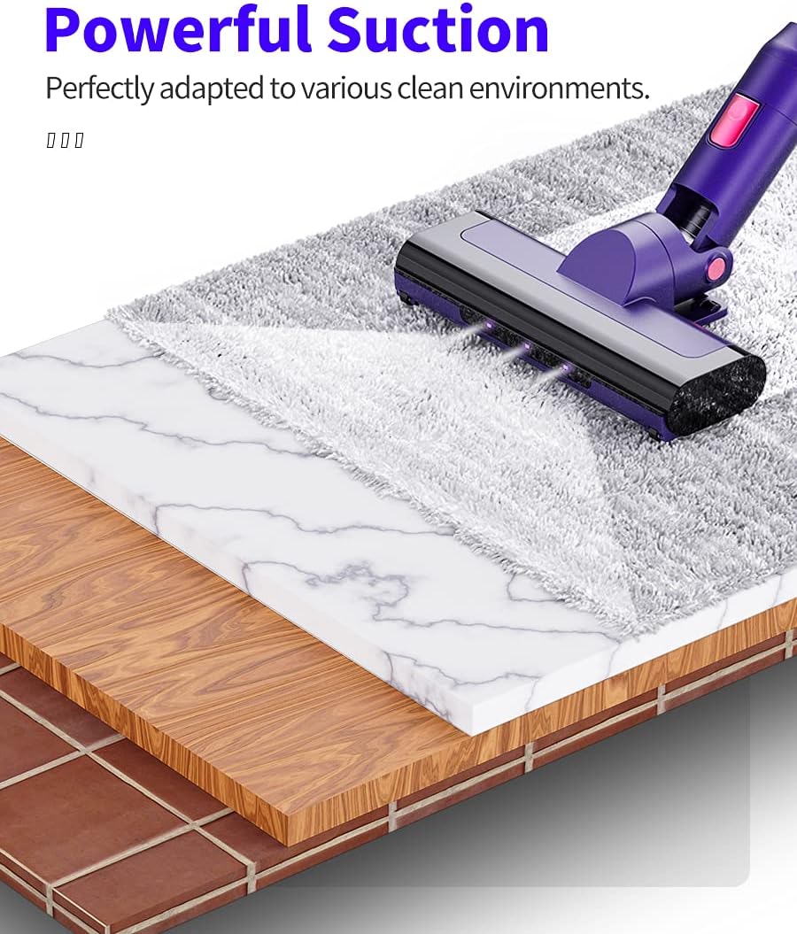 Purple Cordless Stick Vacuum Cleaner U9289