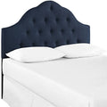 Navy Fabric Headboard O12866