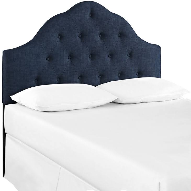 Navy Fabric Headboard O12866