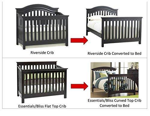 Solid Wood Full Size Conversion Kit Bed Rails W656