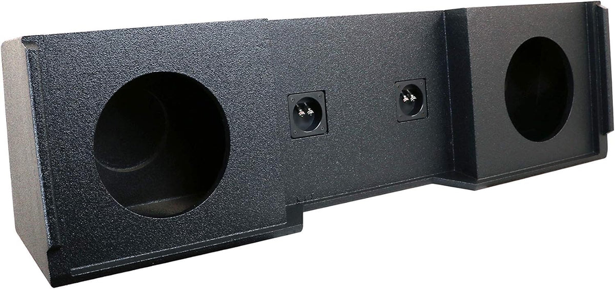 10-Inch Dual Down-Fire Subwoofer Boxes with Bed Liner Finish J574632