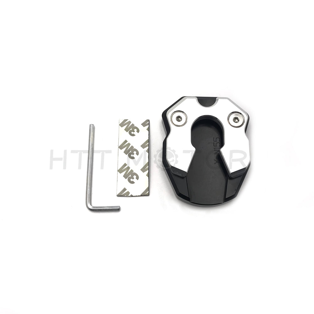 Black CNC Sidestand Foot Plate Kickstand Pad N805