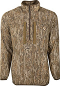 Mossy Oak Bottomland 1/4 Zip with Spine Pad K37292