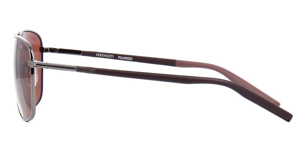 Shiny Gunmetal Sunglasses U3664