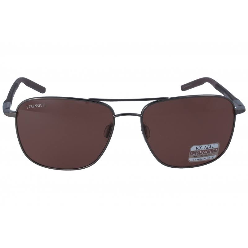 Shiny Gunmetal Sunglasses U3664