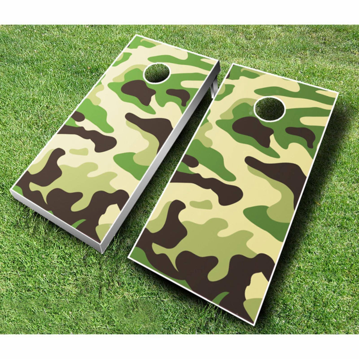 Maroon White Cornhole Set H719232