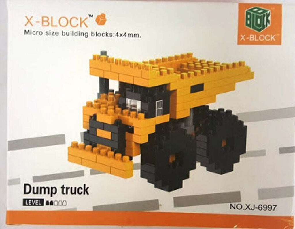 4 Sets Construction Truck Micro Size Blocks H11025