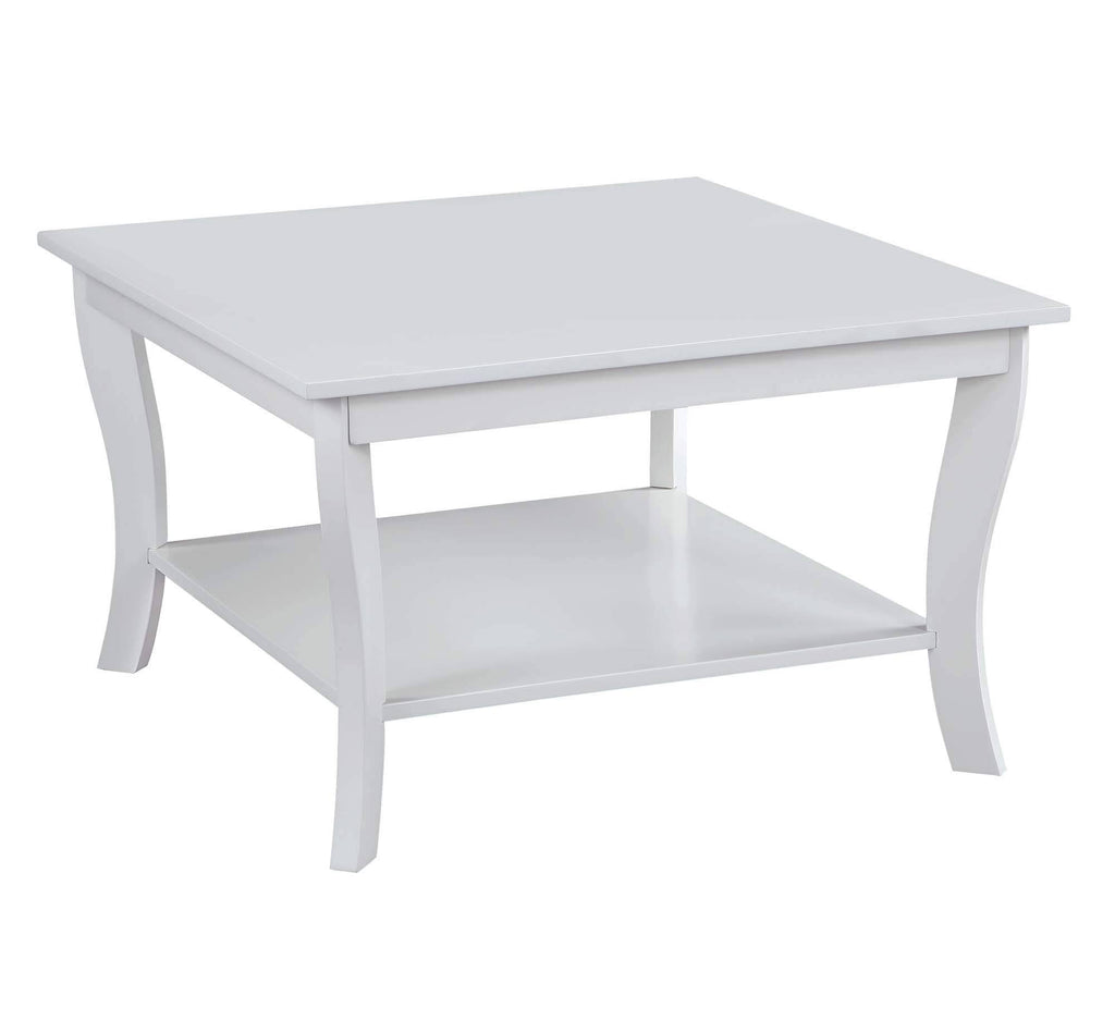 White Square Coffee Table A778351