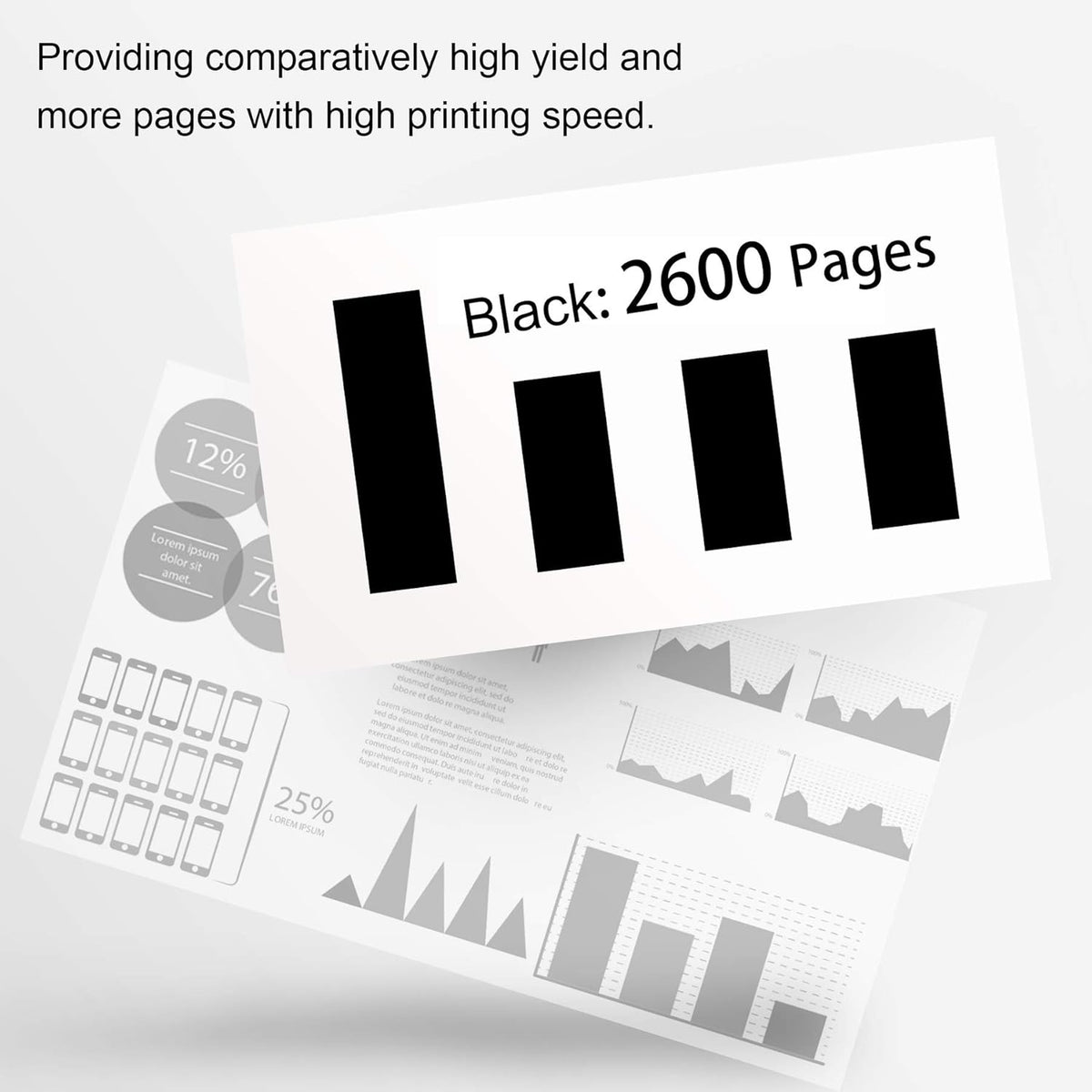 Black Toner Cartridge 4-Pack Y3642