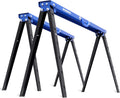 Portable Folding Sawhorse, 1000 lb. Weight Capacity, 2 Pack H657459