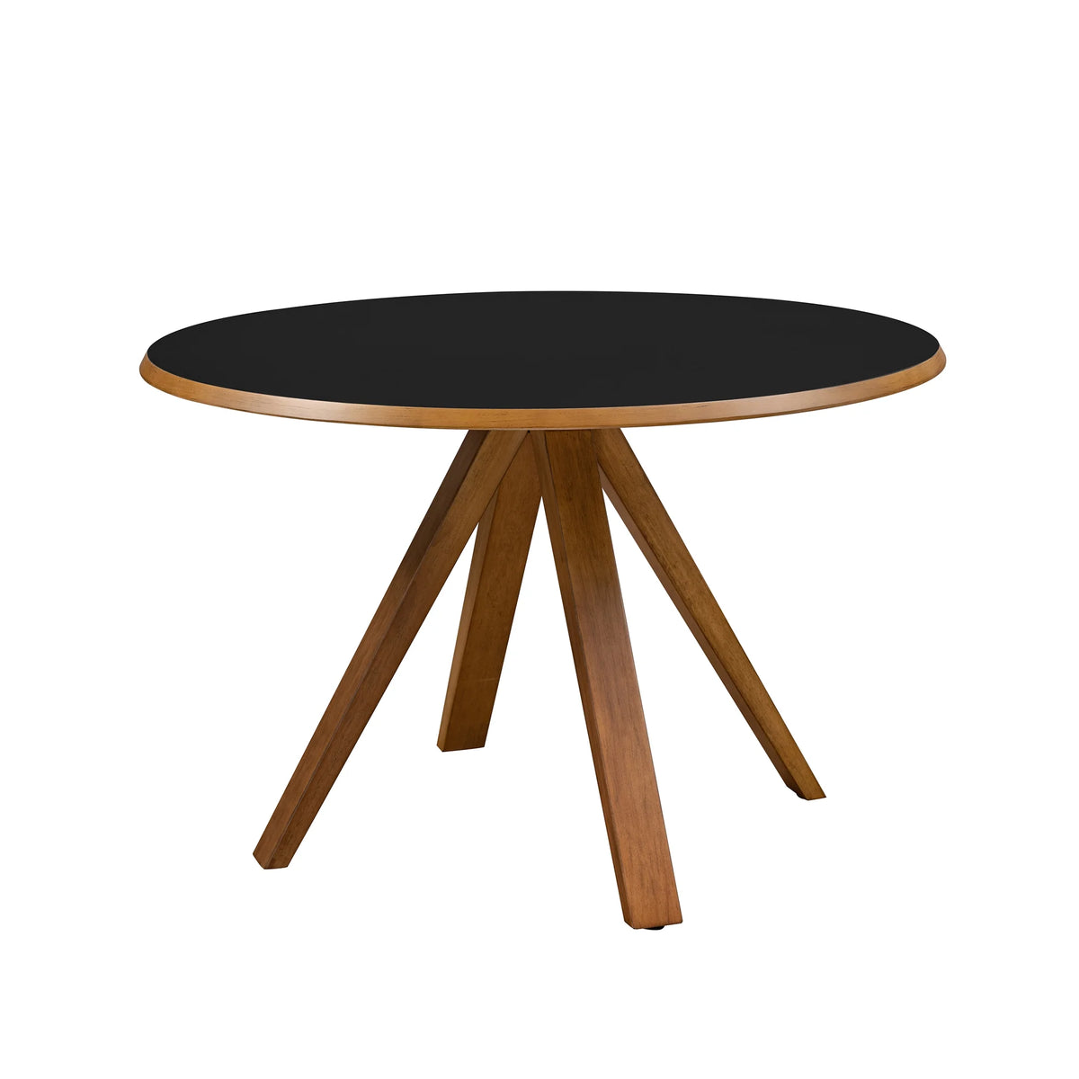 Black/English Oak Round Dining Table C912