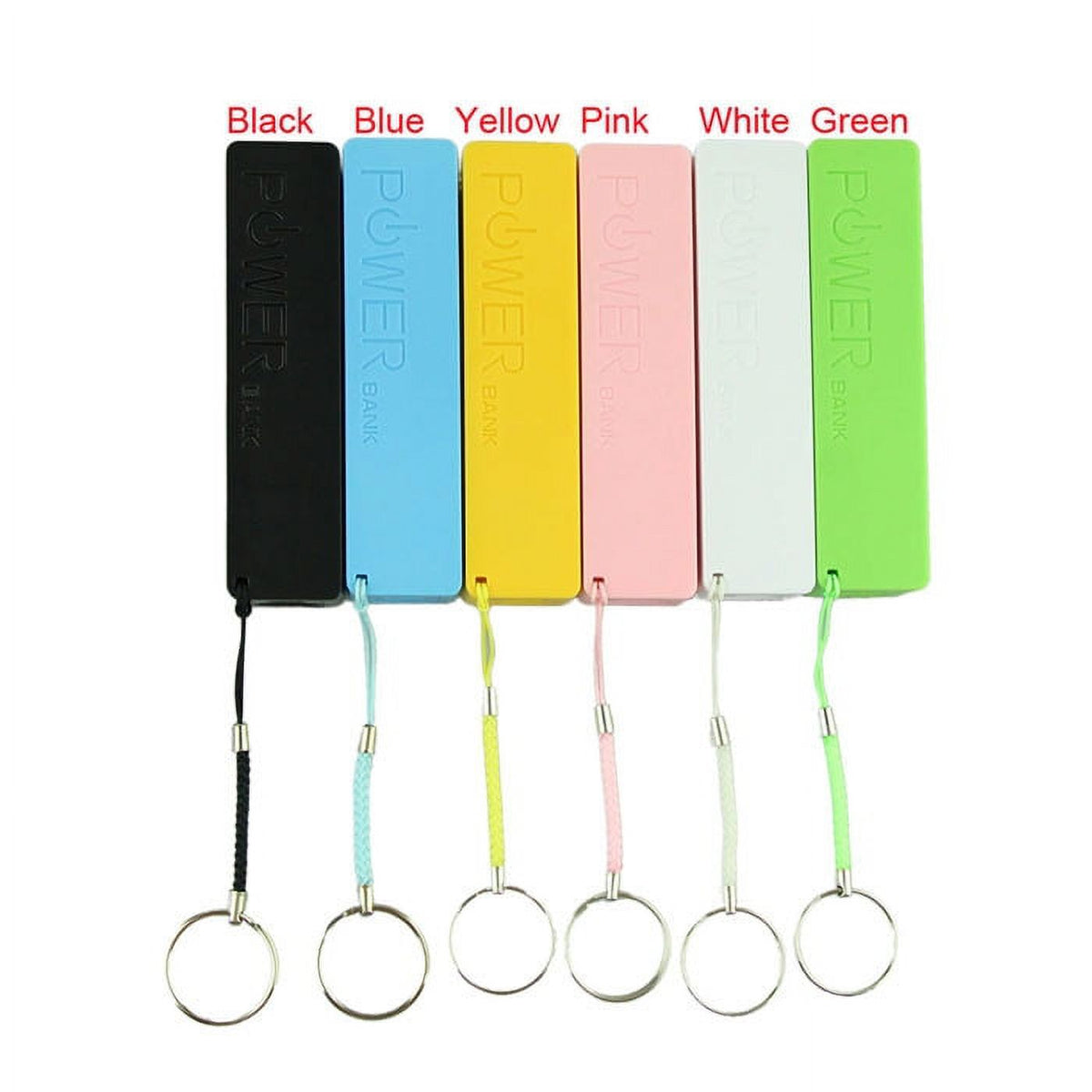 Portable Power Bank External Battery Charger with Key Chain Z7776