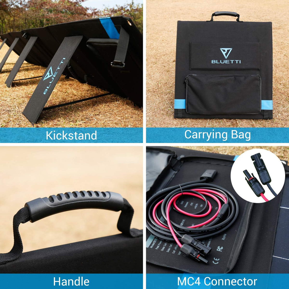 120W Portable Foldable Solar Panel Q38320