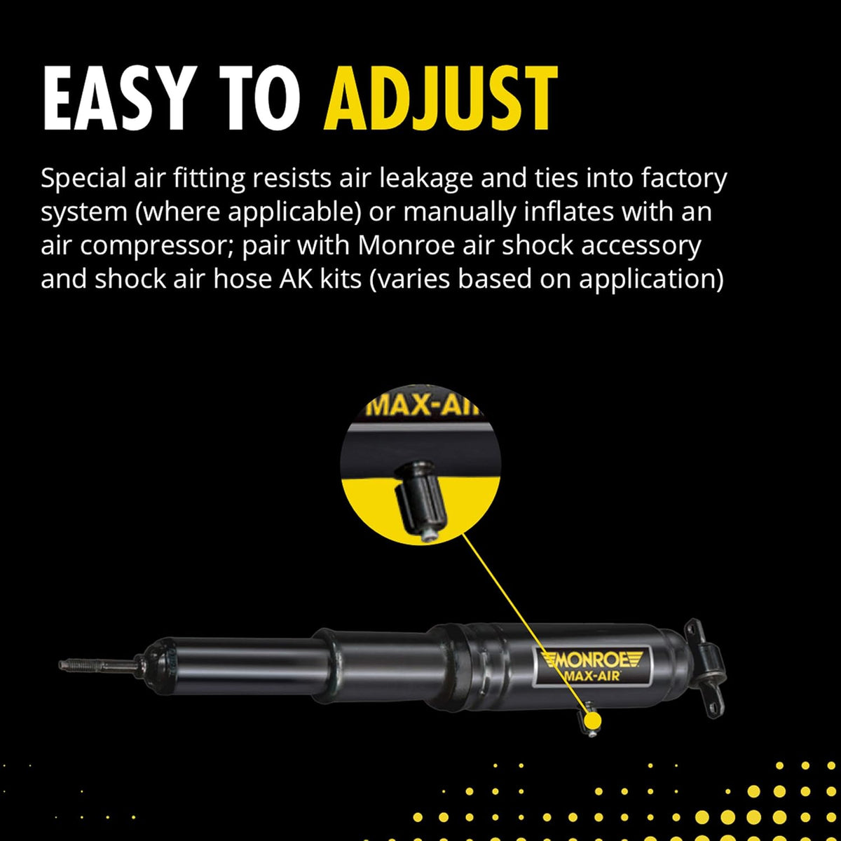 Max-Air Adjust Shock Absorber Pack of 2 R35319
