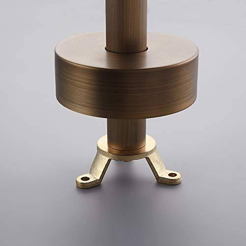 Freestanding Bathtub Faucet Antique Brass Waterfall Tub Filler A2751