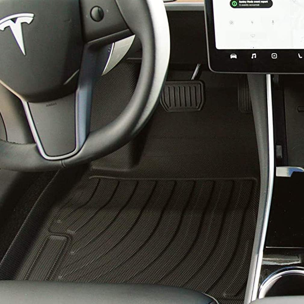 Tesla Model 3 Floor Mats Complete Set All-Weather Cargo Liner Trunk Floor Mat G297