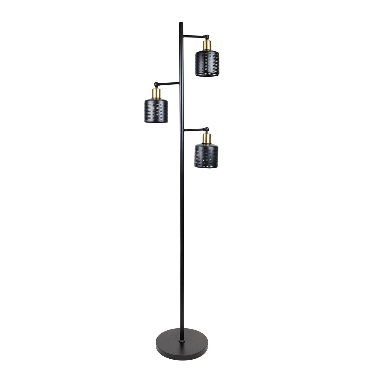 Oil Bronze Dark Copper Brass Tree Floor Lamp W501