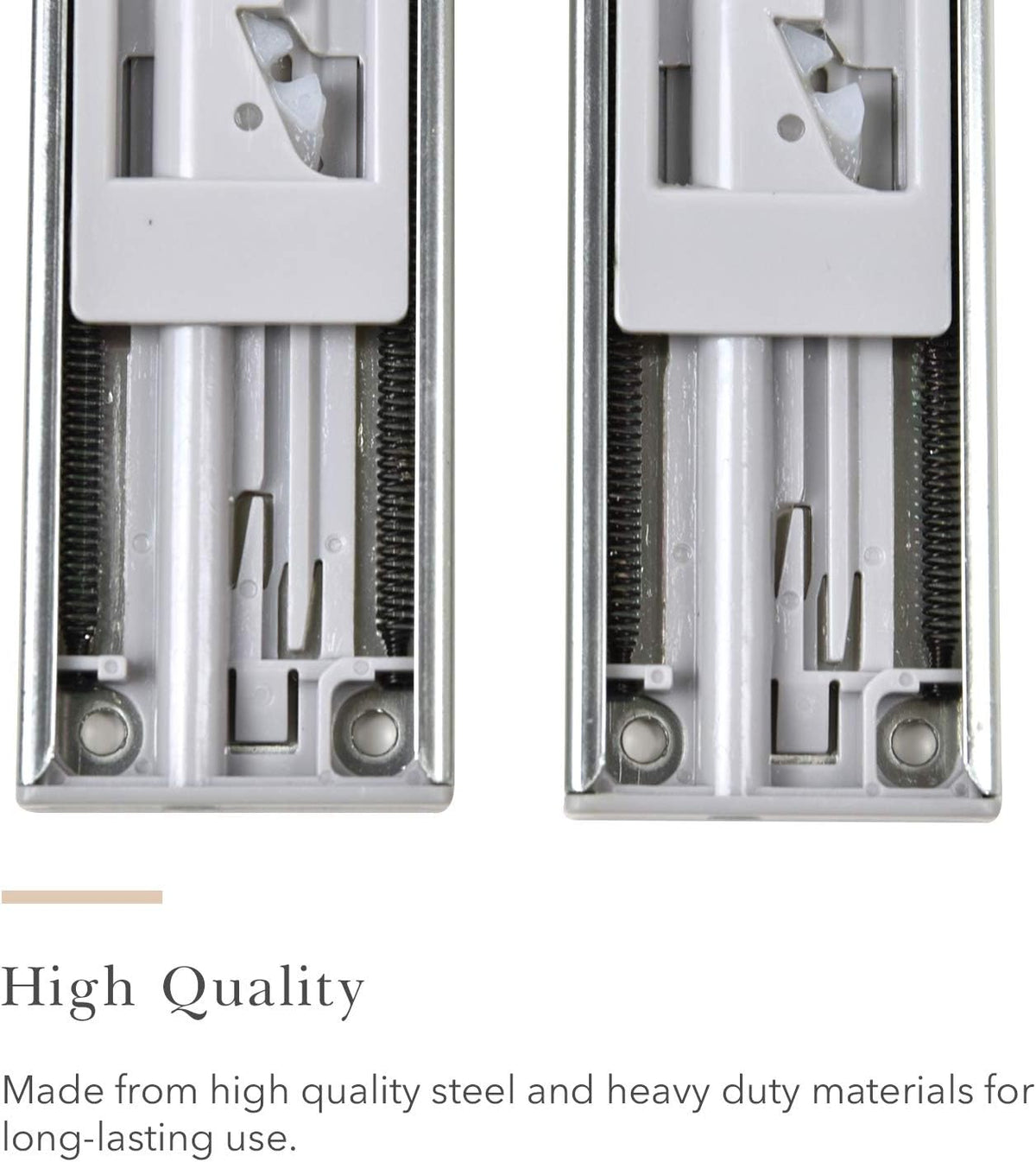 10-Pairs 18 Inch Soft Close Drawer Slides O945