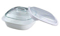 2-1/2-Quart Casserole with Glass and Plastic Lids X37320