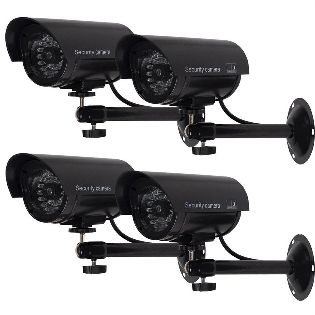Dome Camera with LED Light and Warning Sticker B13514